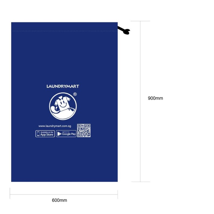 Drawstring Laundry Nylon Bag
